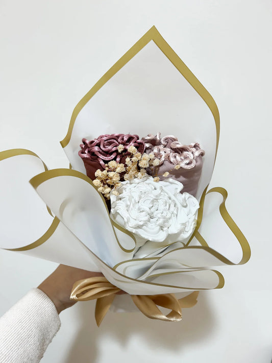 Bouquet 3 hijab jersey premium girly